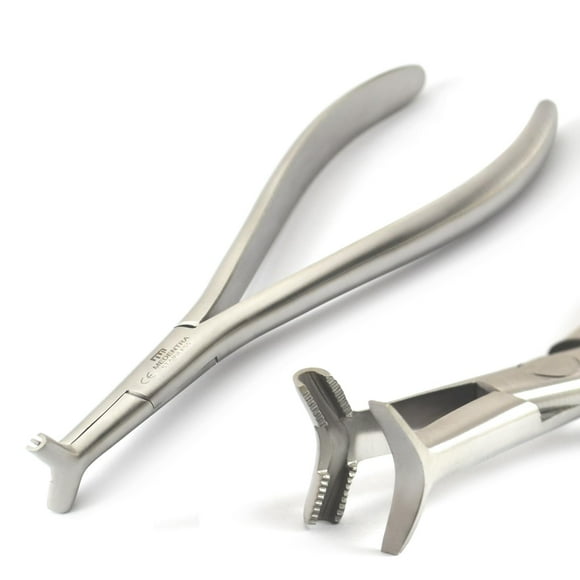 Pinces Dentaires pour Appareils Dentaires Boucle de Pliage Orthodontique Bande de Retrait Coupe-Fil (Pinceau à Tête de Marteau)