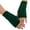 Army Green, variant on PoureLoom Fingerless Gloves with Thumb Hole Cozy Half Fingerless Driving Gloves Knit Mittens for Women Men Black One Size