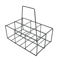 Wine Bottle Portable Milk Holder Safe Bottles Storage 29X25CM Black