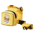 thumbnail image 4 of Lindo arnés tipo mochila para perros, bolsas ajustables para la espalda de animales, transportador automático para mascotas Amarillo S, 4 of 8