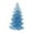 Blue, variant on Flocked Christmas Trees, Crystal Christmas Tree Pines Ornament Resin Crafts To Table Display And Gift Mini Christmas Trees