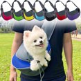 thumbnail image 2 of Mochila portátil para mascotas, mochila para perros, bolsa de hombro de malla transpirable para mascotas, bolsa cruzada de viaje de malla transpirable, 2 of 5