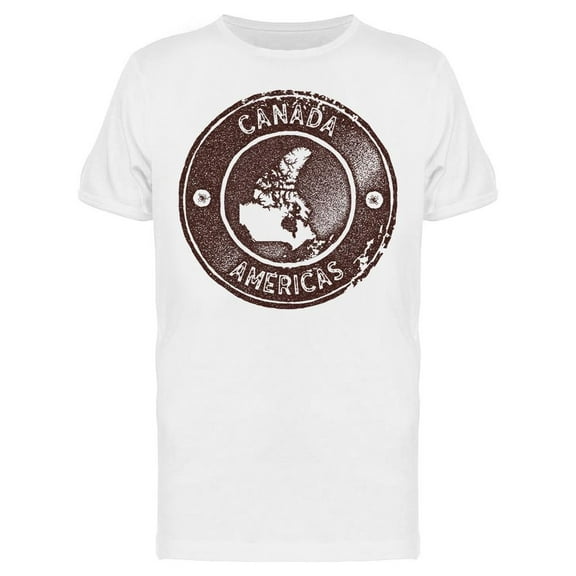 Canada: Americas, Stamp T-Shirt Men -Image by Shutterstock, Male XX-Large