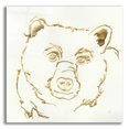 thumbnail image 1 of Epic Art  'Gilded Black Bear' by Chris Paschke, 12"x12", 1 of 8