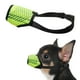 thumbnail image 1 of Bozal para perros, bozal de malla suave para perros pequeños, medianos y grandes, bozal para cachorros para morder, masticar y acicalar (verde fluorescente), 1 of 7