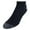 Black, variant on Half Cushion Cotton Ankle Socks (10 Pair Pack) (Men)