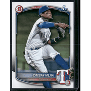 2025 Bowman Esteban Mejia Texas Rangers Trading Card BP-9