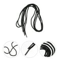 thumbnail image 6 of CATIEBYE 1 Pair Black Polyester Shoelace for Running Shoes Easy to Fasten Round Laces for Men and Women, 6 of 8
