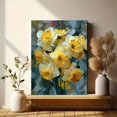 thumbnail image 6 of Yellow Daffodil Flower Canvas Print Wall Art for Living Room Bedroom Dining Room Kitchen Office Hallway Home Decor, 6 of 8