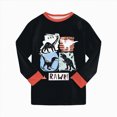 thumbnail image 6 of Toddler Baby Boy Outfit Sets Fall Winter Clothes 2T 3T 4T 5T 6T 7T 2PCS Long Sleeve Cute Cartoon Dinosaur T Shirts Tops Pants Outfits Clothes Set Kaprioy Boys Home Pajama Set, 6 of 8