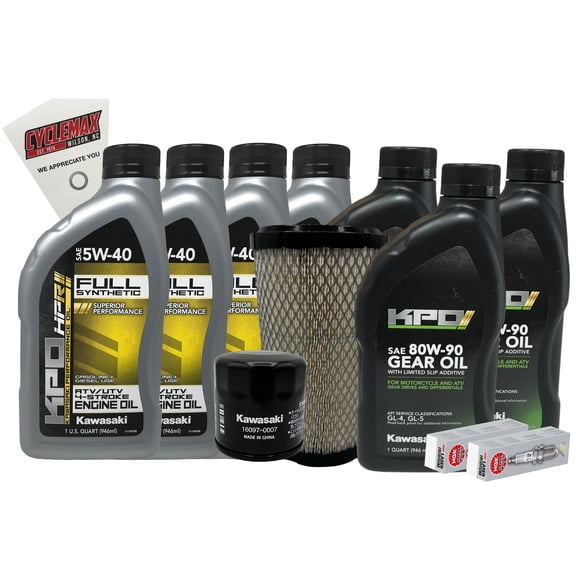 Cyclemax Full Synthetic Full Service Kit fits 2020-2023 Kawasaki Teryx KRX 1000