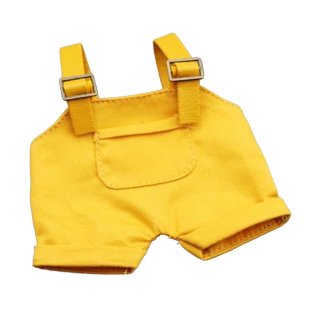 Pantalones de Muñeca Baoblaze 17cm Amarillo