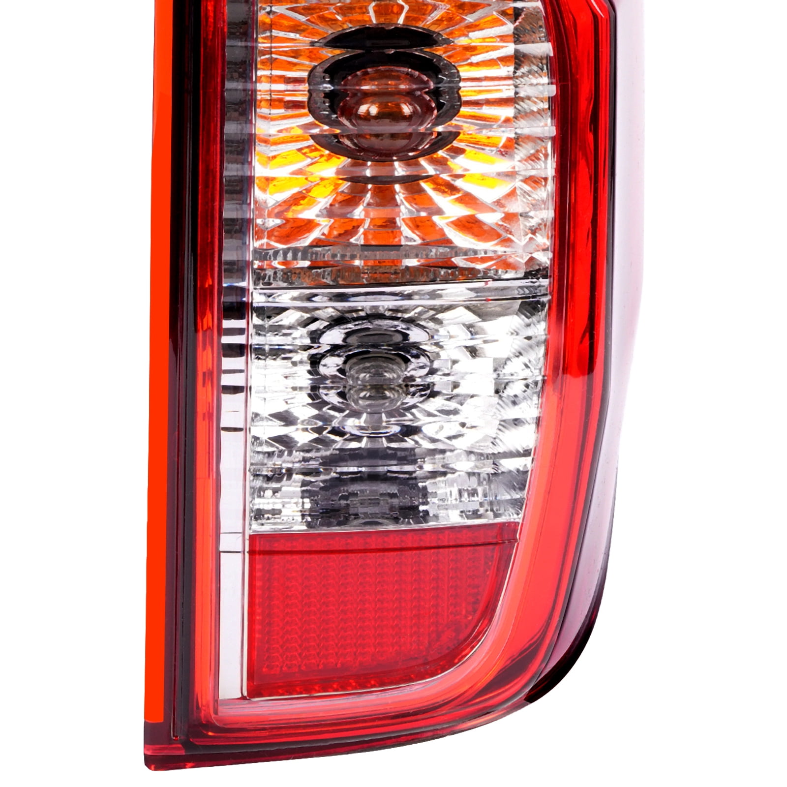 Kojem Right Tail Lights For 2005-2021 Nissan Frontier 09-12 Suzuki Equator Replacement for 26550EA825 Halogen Brake Lamp Red Lens Plastic (Passenger Side)