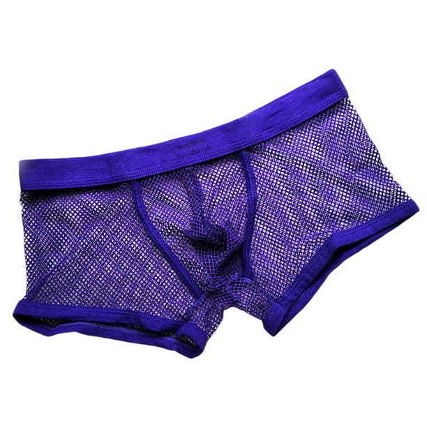Calzoncillos transparentes para hombre ropa interior con bulto de malla talla M L XL XXL METRO Zulema Ropa interior Bodega Aurrera en linea
