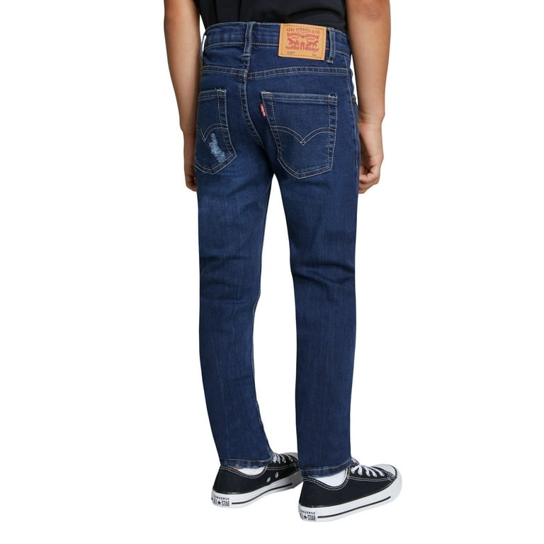 Levi s Boys 510 Skinny Fit Performance Jeans Sizes 4 20 Walmart