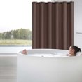 thumbnail image 4 of Rideau de Douche Haut Rideaux de Douche pour Salle de Bain Rideau de Douche en Solde Rideau de Douche de Bain Rideau pour Salle de Bain Douche Style Hôtel Rideau de Douche Rideau de Douche de Base 100x180 cm, 4 of 7