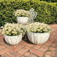 thumbnail image 6 of Zukuco Artificial Daisies Flowers,Outdoor Artificial Flowers ,8 Bundles UV Resistant Fake Flowers Outdoor,Plastic Flowers Shrubs for Indoor Outside Home Décor (White), 6 of 8