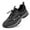 Grey, variant on asddcavvf Men's Winter Warm Leather Elastic Casual Shoes Non Slip Slip On Shoes