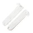 thumbnail image 4 of fnnxnal Girls Knee High Socks with Bow, White, Cotton Breathable, School Uniform, 3-4/5-6/7-8,Size 7-8T, 4 of 6