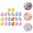 thumbnail image 3 of Miangastore 20pcs Easter Bunny Charms Resin Animal Charms Jewelry Making Hanging Rabbit Charm, 3 of 7