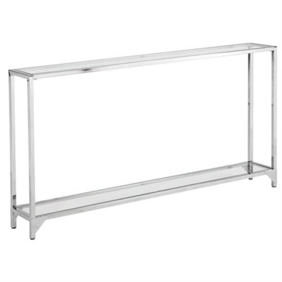 Carolina Classics Graydon Chrome Slim Console in Chrome