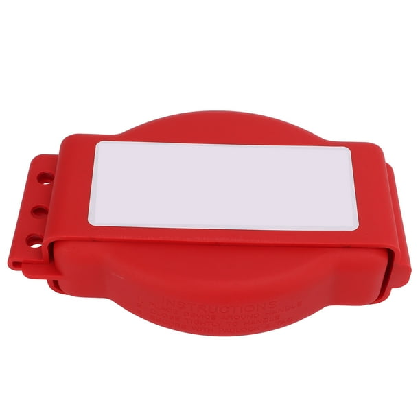 Bloqueo De Válvula De Seguridad, Dispositivo De Bloqueo De Válvula Resistente Y Duradero Con Candado De 38 Mm Para Petróleo, Industria Química