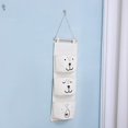 thumbnail image 1 of Sac de Rangement Mural Ours Mignon sur Porte Poches de Rangement Mural Porte Placard Sac de Rangement Suspendu Conteneur de Rangement, 1 of 3