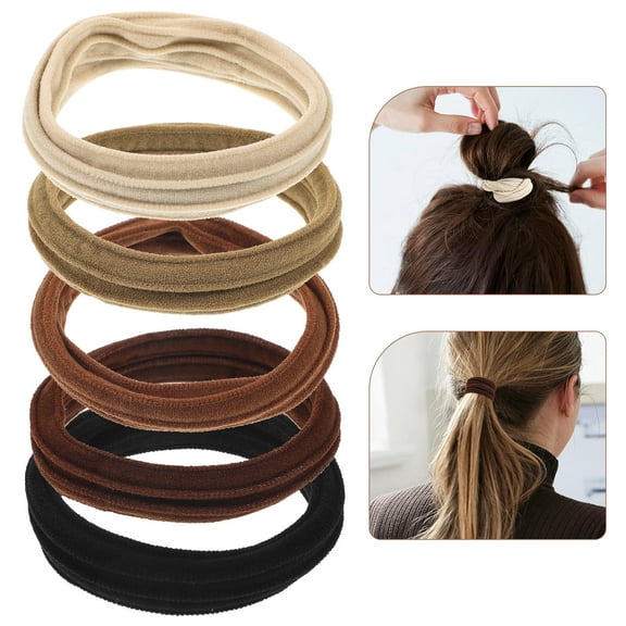Tineasur High Elasticity Hair Bands Assorted Colors, Ponytail Holders, Stylish Hair Accessories for Women and Girls