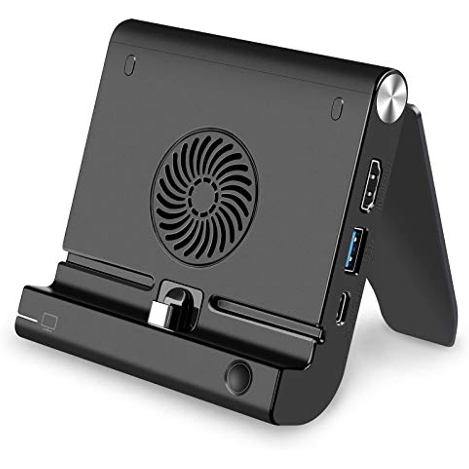 Switch TV Dock, Replacement Charging Stand for Switch with Extra USB 3.
