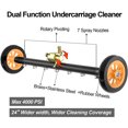 thumbnail image 4 of Lavadora A Presión Escoba Inferior Locomotora para Lavado Coches 22 Pulgadas 4000 PSI, 4 of 9