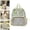 Green, variant on Horplkj Kawaii Ita Bag, Pin Display Backpack, Aesthetic Large Capacity Travel Backpack Purse with Clear PVC Window and Water-resistant Daypack for Women