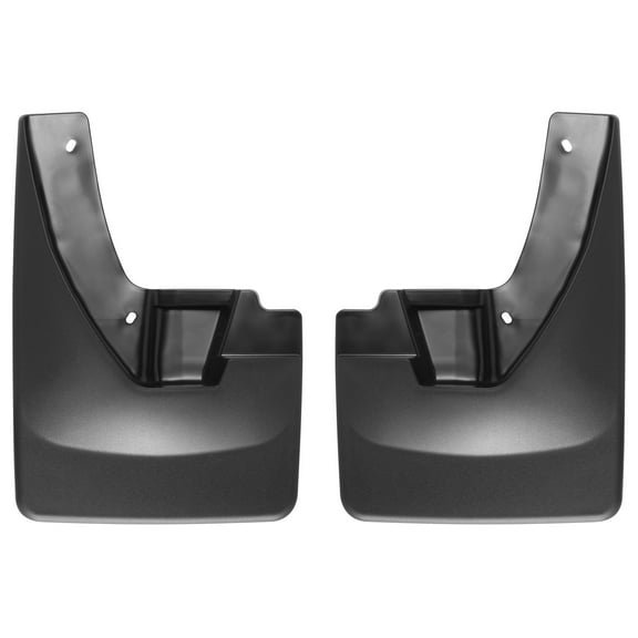 WeatherTech Custom No Drill Splash Guard MudFlaps compatible with Ram 1500, Ram 1500 Classic, Ram Truck 1500, Ram Truck 1500 Classic, Front Pair - Black