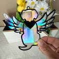 thumbnail image 3 of RuiJiao Dog Moon Suncatcher, Angel Memorial Statue - Stained Glass Window Hanging, Pet Sympathy Gift, 3 of 7
