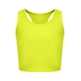 thumbnail image 6 of fatyb Girls Tank Tops Racerback Workout Crop Tops Sleeveless Kids Athletic Shirts for Sports Yoga Dance, 6 of 7