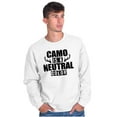 thumbnail image 5 of Camo is a Neutral Color Cute Hunter Sweatshirt for Men or Women Brisco Brands M, 5 of 6