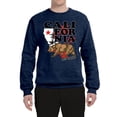 thumbnail image 2 of Wild Bobby, California Republic Cali Bear Pop Culture Unisex Crewneck Graphic Sweatshirt, Vintage Heather Navy, X-Large, 2 of 3