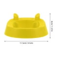 thumbnail image 2 of KAKOWELY 2 soportes para patadas de fútbol, soportes para balones de práctica, accesorios para adultos, niños y entrenadores, color amarillo., 2 of 5