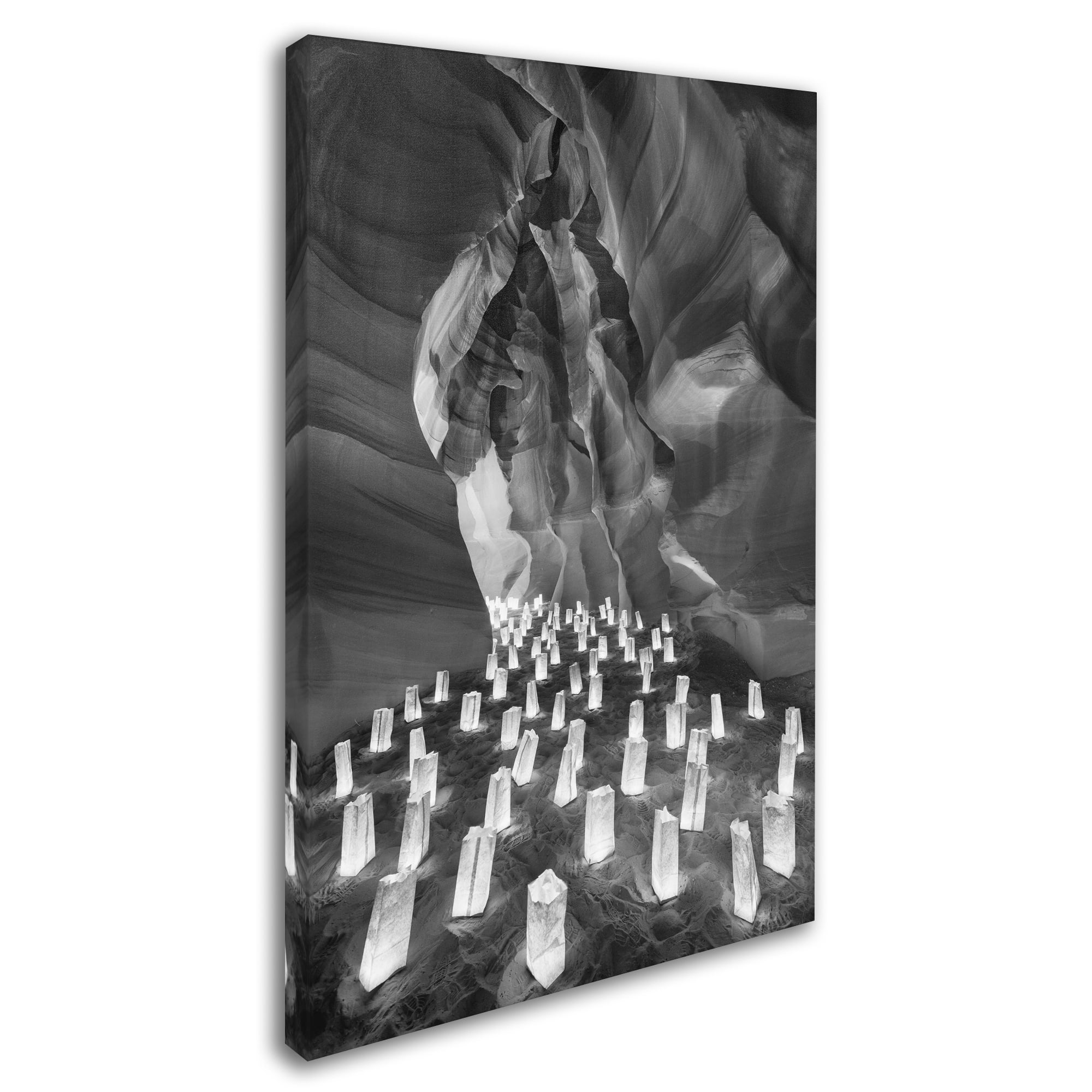 Trademark Fine Art "Candle Canyon II" Canvas Art by Moises Levy