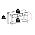 thumbnail image 2 of Adriana 4pc Storage bench & baskets, 2 of 6
