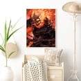 thumbnail image 3 of Cuadros Decorativos 5D bricolaje ronda completa taladro diamante pintura esqueleto fantasma fuego decoración (B2112) Sywqhk Nuevos Originales, 3 of 9