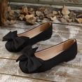 thumbnail image 4 of Samdudou Ballet Flats Closed Toe Bow Knot Slip On Flat Summer Casual Dressy Everyday Ladies Office Style Footwear Outdoor Vacation Daily Wear Lightweight Walking Modern Trendy, 4 of 9