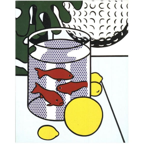 ROY LICHTENSTEIN Still Life with Goldfish Bowl, 1981
