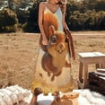 thumbnail image 2 of Funny Squirrel Sleeveless Dress for Women Clothing Female Women's Summer Skirt, 2 of 7