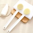 thumbnail image 2 of Qarigey Cepillo de baño PP, mango largo colgante portátil, reemplazo exfoliante, inodoro, cuerpo, pierna, brazo, cuello, espalda, accesorios para Cuerpo del baño Qarigey CE015626-00B, 2 of 6