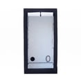 thumbnail image 4 of HOTEEL Grow Tent Kit (240*240*220cm) - Heavy-Duty 600D Diamond Mylar Lining, 98% Reflective, Viewing Window & Waterproof Floor Tray for Hydroponics Indoor Growing, 4 of 6