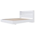 thumbnail image 1 of Nexera Harper Ensemble de Lit Plateforme Flottant 2 Pcs, Blanc, Double, 1 of 6