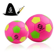 Soccer Balls Size 2 Size 3 Toddler Soccer Ball Youth Baby Soccer Ball Kids with Needle Soccer Pump Soccer Bag Pink Gift