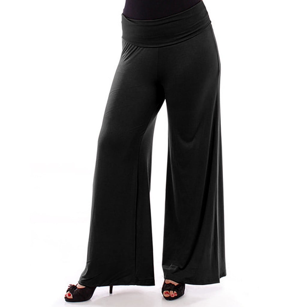 plus size wide leg lounge pants