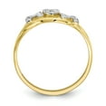 thumbnail image 2 of 10k Yellow Gold Mom Cubic Zirconia Cz Ring, 2 of 9