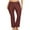 Wine Red, variant on BeautyIn Workout Leggings for Women Bootcut Yoga Pants with Pockets Sports Pants